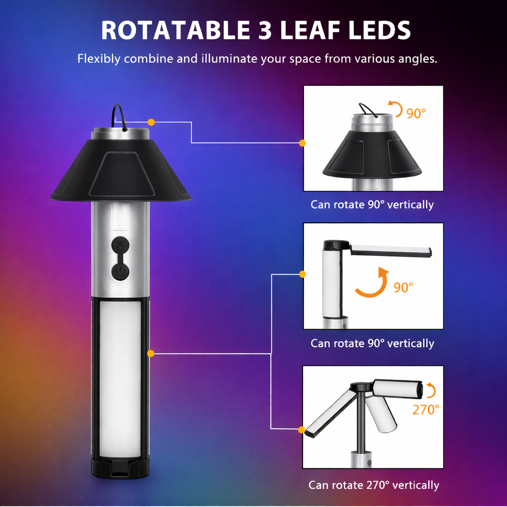 مصباح تخييم محمول