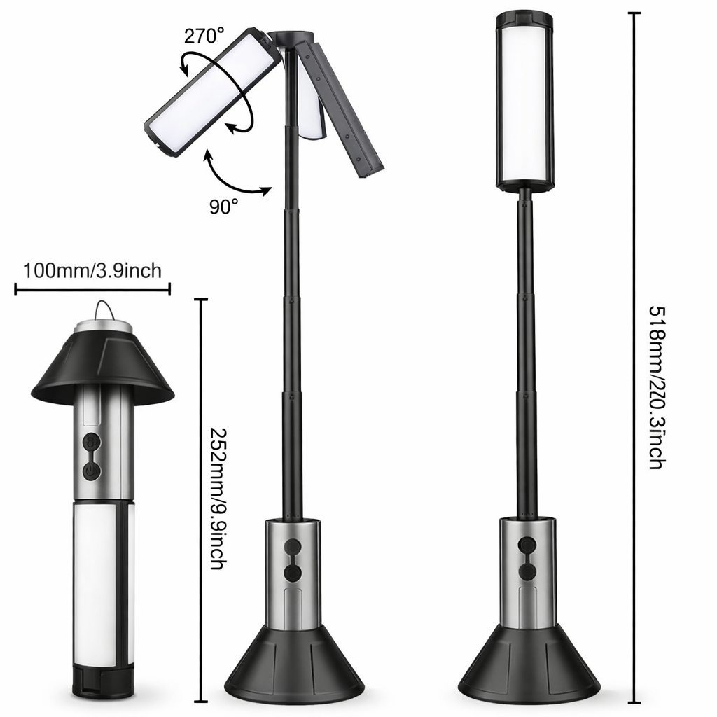 مصباح تخييم محمول