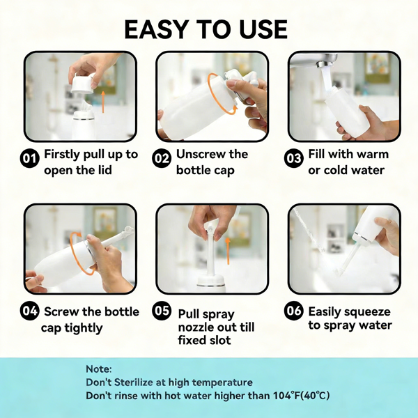 Travel Bottle – Handheld Bidet